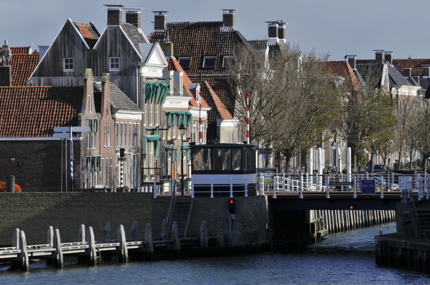 Zicht op Harlingen