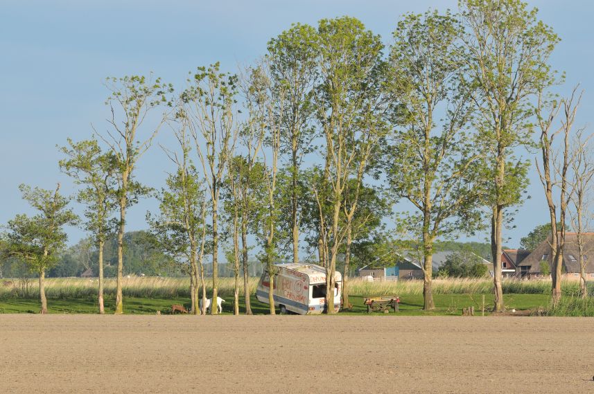 Caravan nabij Lichtaard