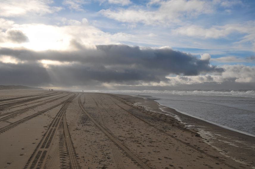 Wolkenluchten boven de Noordzee 3