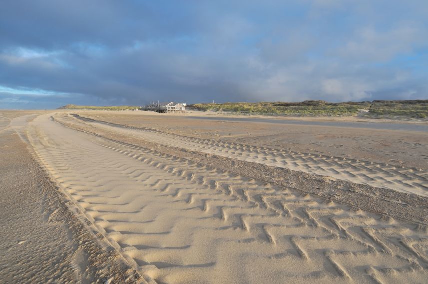 Sporen in het zand 1