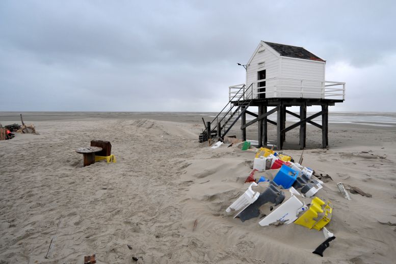 Het drenkelingenhuisje op Vlieland