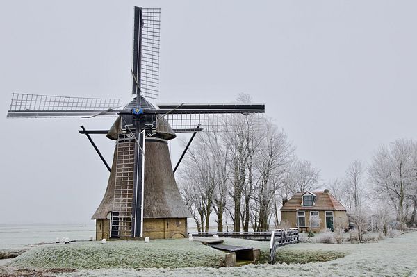 Dronryp, molen "De Pûole"