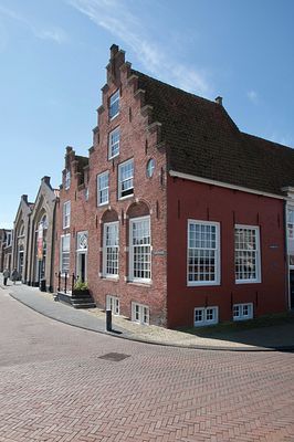 Harlingen, hoek Zuiderhaven - Havenplein