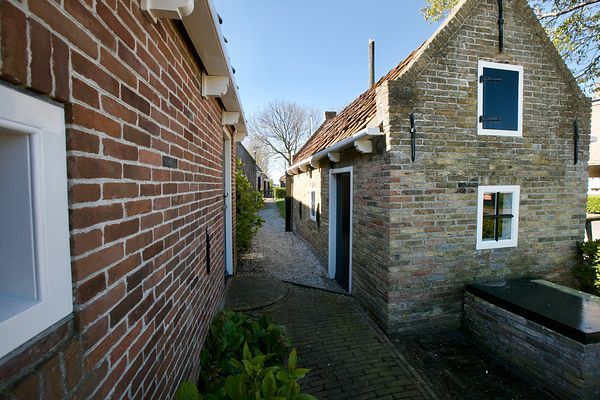 de kleine huisjes van Moddergat