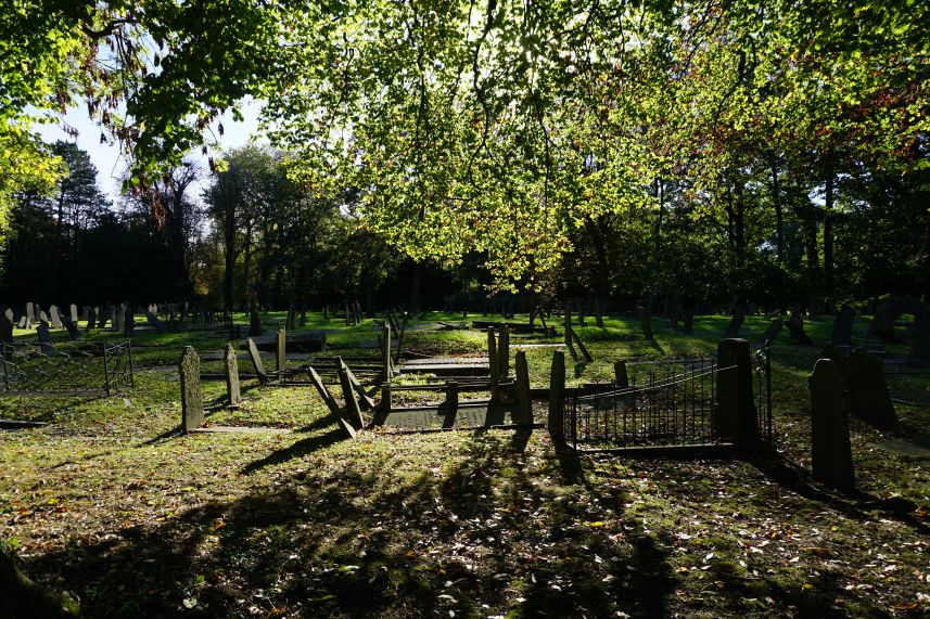 graven op de begraafplaats Spanjaardslaan het joodse deel 