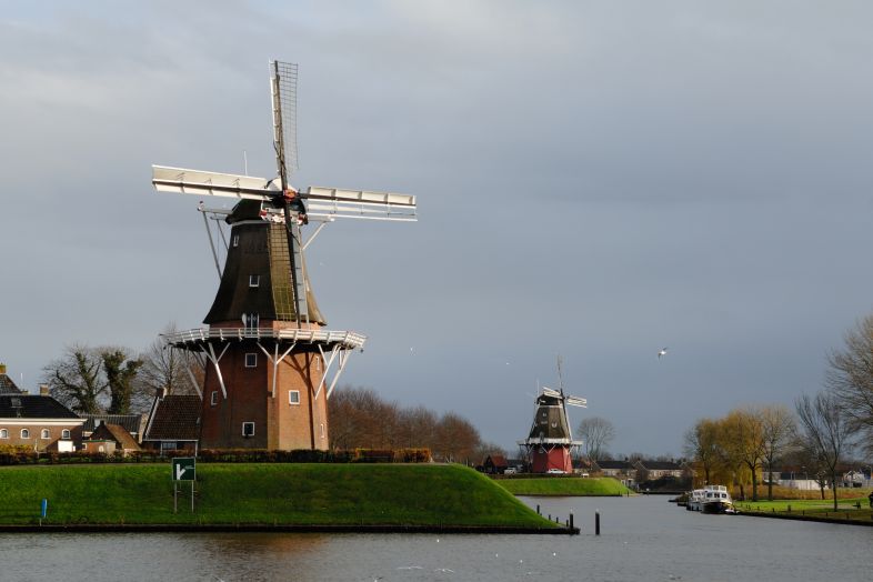 Molens in Dokkum