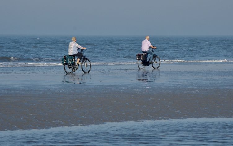 Strand fietsen