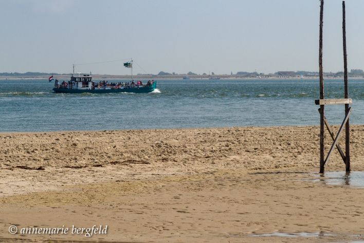 Veer De Vriendschap op weg van Vlieland naar Texel