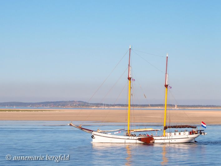 Platbodem met Richel en Vlieland