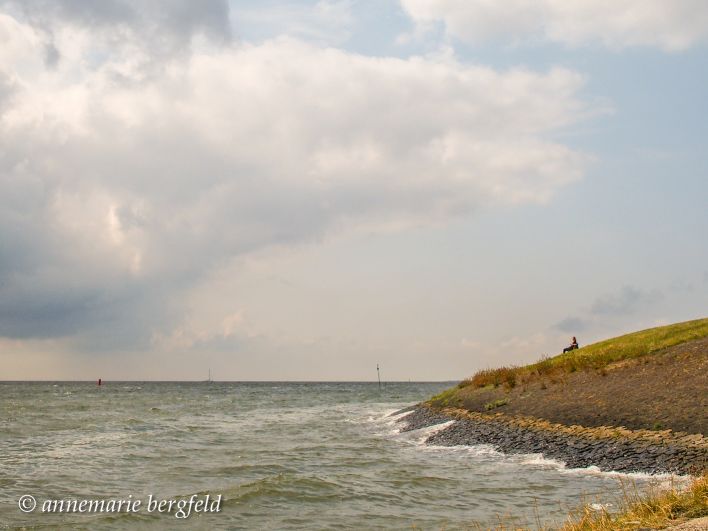 Uitkijken over de Waddenzee