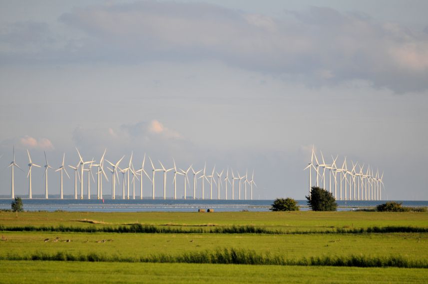 Windturbines nabij Lemmer