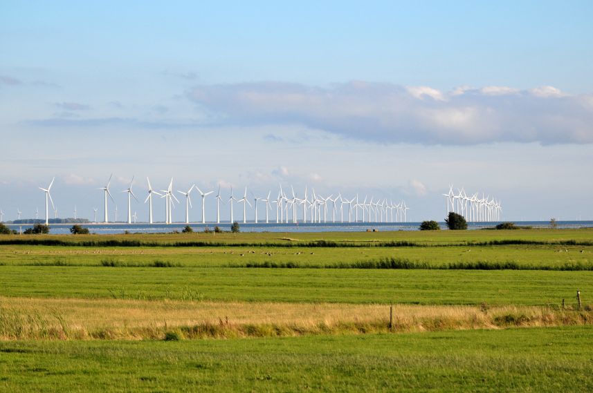 Windturbines nabij Lemmer