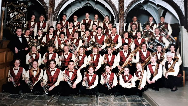 100 jierrich jubileum fan de Kristlike fanfare Wilhelmina