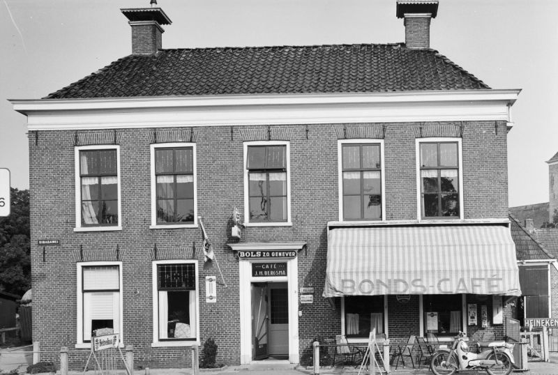 Historie en bewoners café