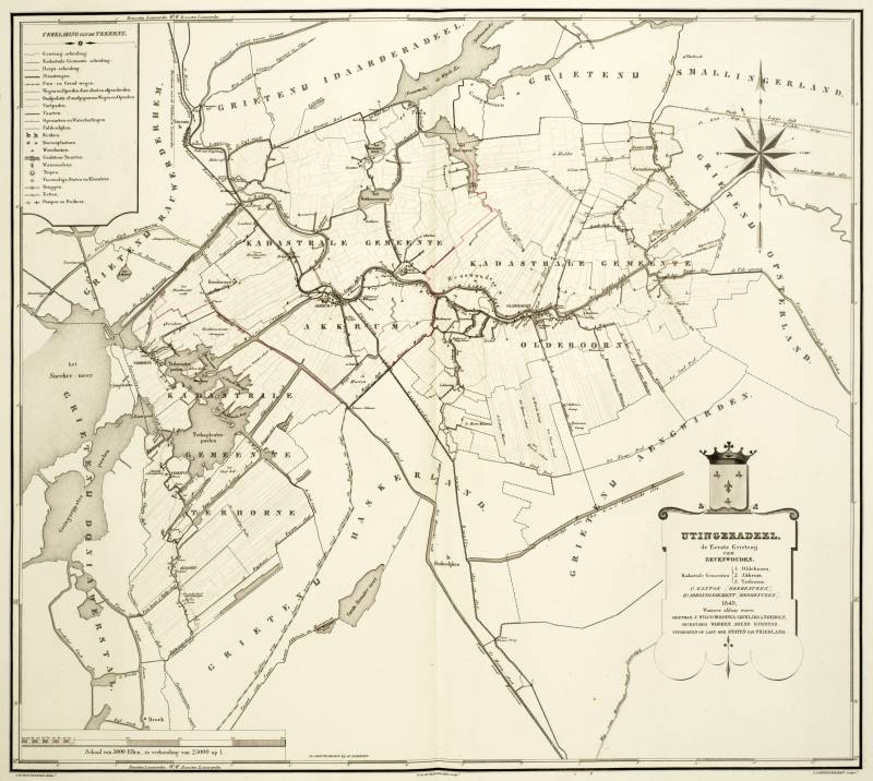 Utingeradeel in de atlas van Eekhoff