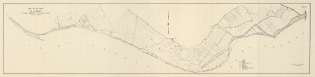 Kaart van het terrein langs de Zuiderzeekust van het waterschap De Zeven Grietenyen en de stad Sloten (blad II)