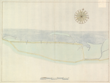Ontwerp-kaart van de Nieuwebildtdijk 