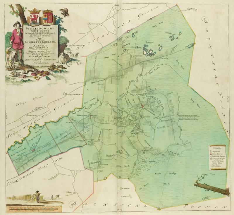 Ooststellingwerf in de atlas van Schotanus