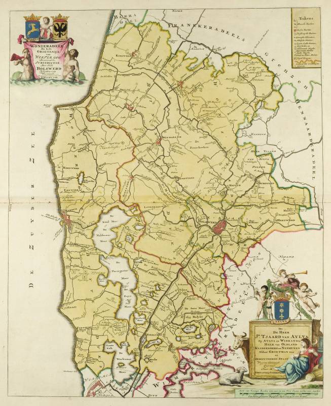 Wonseradeel in de atlas van Schotanus
