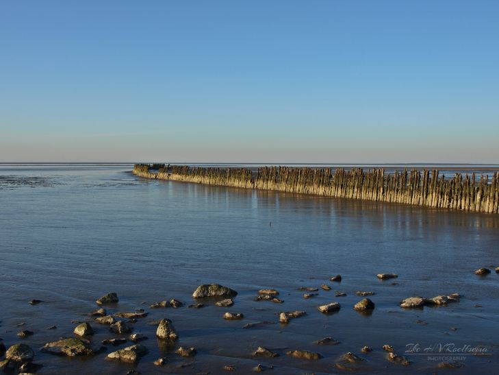 De oude pier bij Wierum