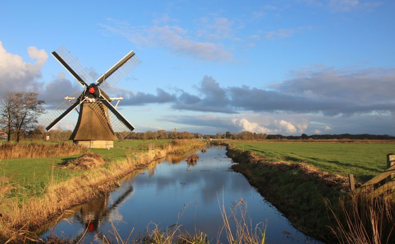 Oudkerker molen.