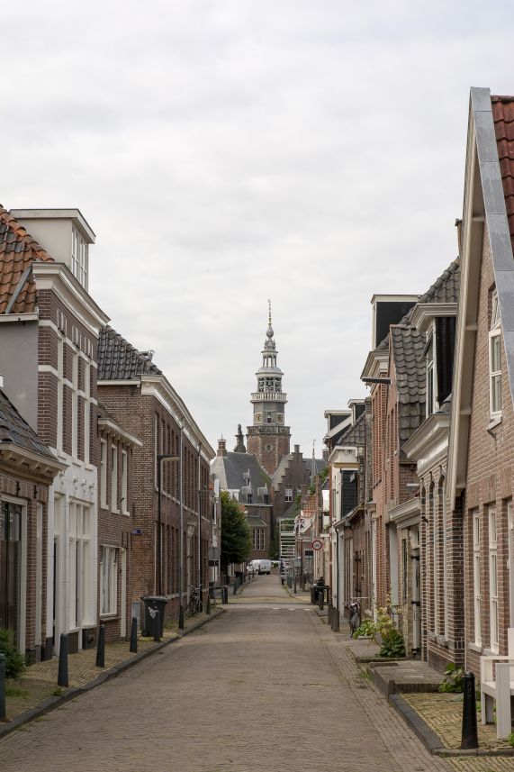 Straat in Bolsward