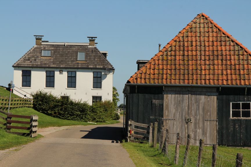 IJsselmeerdijk bij Hindeloopen