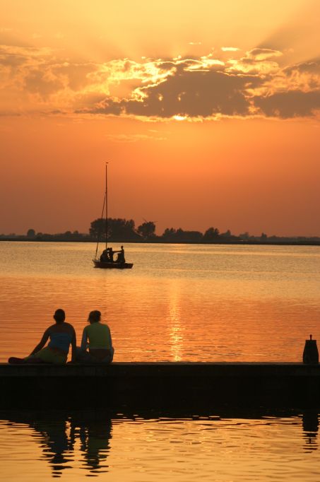 zonsondergang Aldgeaster Brekken