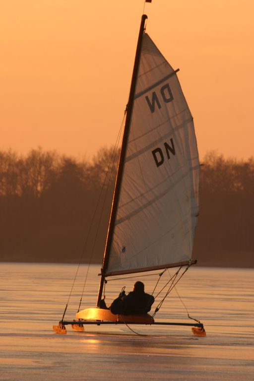 ijszeilen Nannewijd Oudehaske