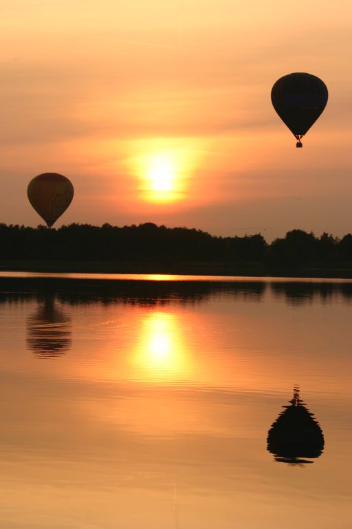 ballonnen boven Nannewijd Oudehaske