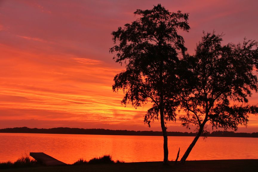 zonsondergang Nannewijd Oudehaske