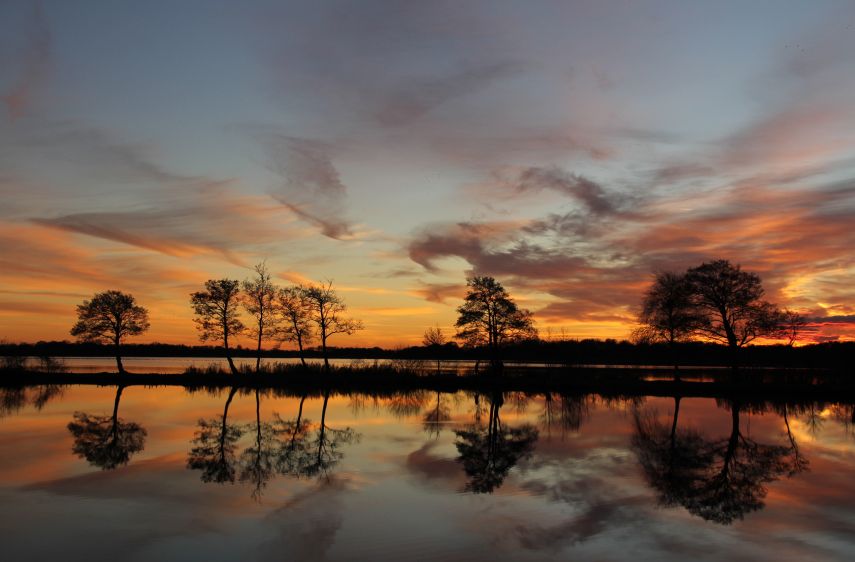 zonsondergang Nannewijd Oudehaske