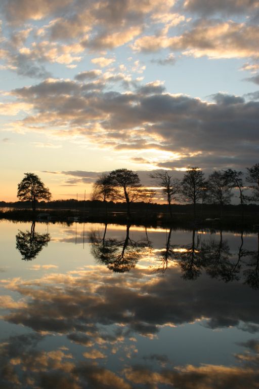 zonsondergang Nannewijd Oudehaske