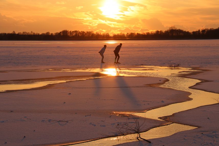 schaatsers Nannewijd Oudehaske